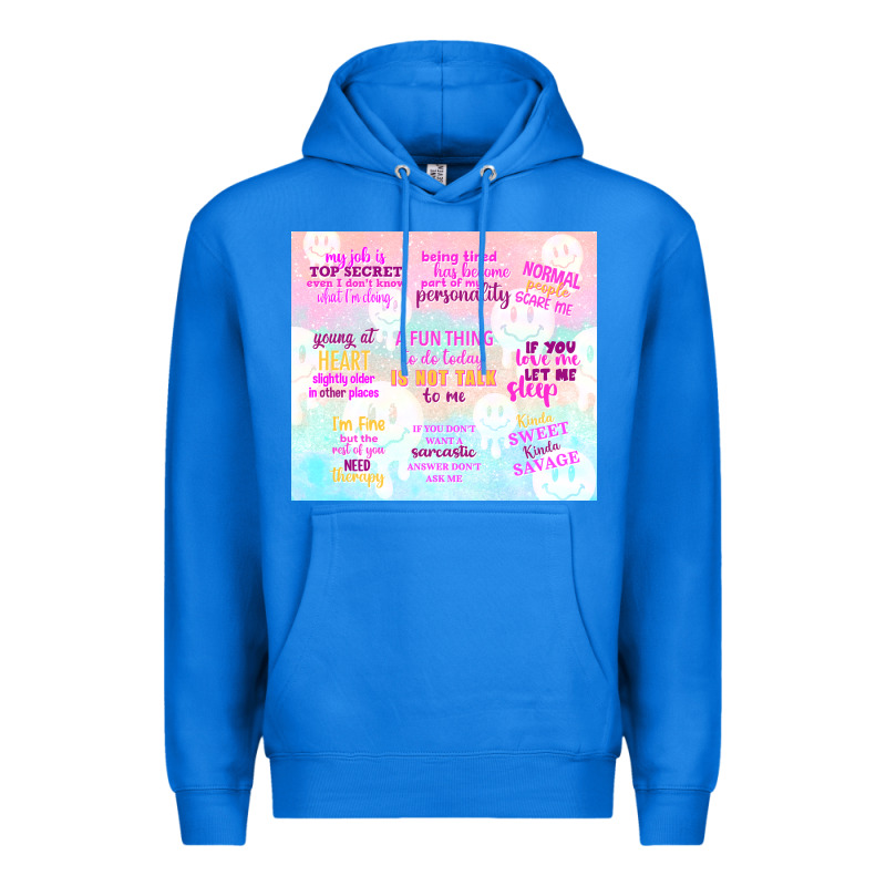 A Fun Thing To Do Today Is Not Talk To Me Premium Hoodie by TumblerDesignByShophia | Teevron