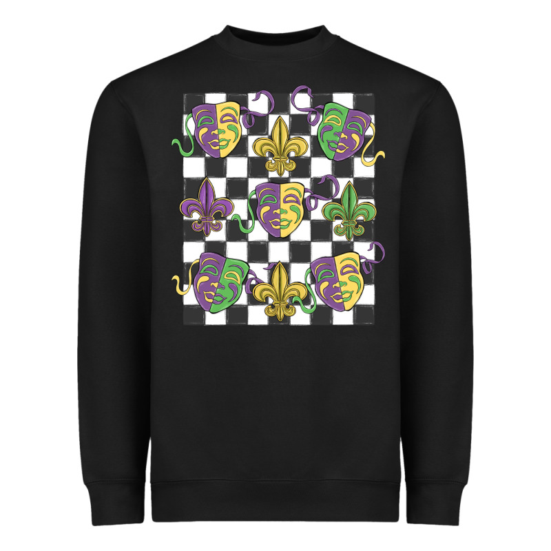 Mardi Gras Heavyweight Sweatshirt by MaliasSmallBusiness | Teevron