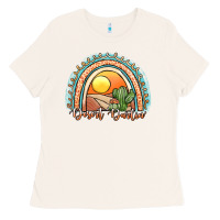 Bone desert darlin' rainbow Ladies Tee - JahusDesignShop