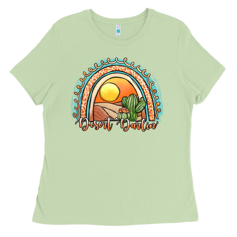 Desert Darlin' Rainbow Ladies Tee by JahusDesignShop | Teevron