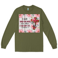 Army Green christian Long Sleeve Tee - MaliasSmallBusiness