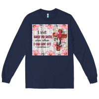 Navy christian Long Sleeve Tee - MaliasSmallBusiness
