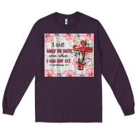 Plum christian Long Sleeve Tee - MaliasSmallBusiness