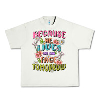 Pistachio because he lives face tomorrow Urban Heavy Tee - MaliasSmallBusiness
