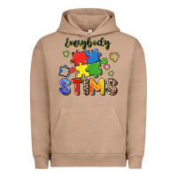 Pigment Burro Everybody stims Urban Hoodie - FaDigitalArtStudio