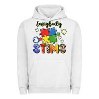 Pigment Lunar Rock Everybody stims Urban Hoodie - FaDigitalArtStudio