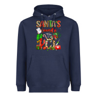 Navy santa's favorite pct Heavyweight Hoodie - texasbilliewilder