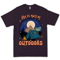 Plum life is better outdoors Premium Tee - JahusDesignShop