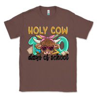 Chestnut holy cow 100 days of school Classic Tee - MaliasSmallBusiness