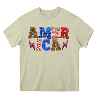 Mossy america thunderbolt Heavy Core Tee - HRA Design Shop