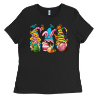 Black Easter gnomies Easter Day Ladies Tee - Neo Western