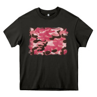 Asphalt pink camouflage background Heavy Core Tee - BarkalooDesign