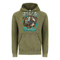 Vintage Olive rodeo darling Vintage Hoodie - BarkalooDesign