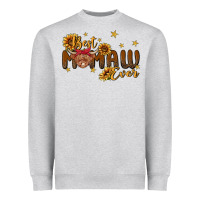 Heather Grey best mamaw ever cow Heavyweight Sweatshirt - MaliasSmallBusiness