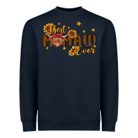 Navy best mamaw ever cow Heavyweight Sweatshirt - MaliasSmallBusiness