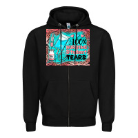Black 100 nursing student tears mousepad Zipper Hoodie - BarkalooDesign
