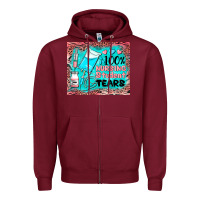 Burgundy 100 nursing student tears mousepad Zipper Hoodie - BarkalooDesign