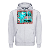 Heather Grey 100 nursing student tears mousepad Zipper Hoodie - BarkalooDesign