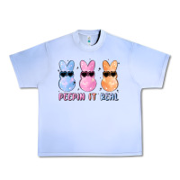 Grape Ice peepin it real easter glitter Urban Heavy Tee - MaliasSmallBusiness