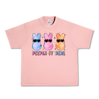 Salmon peepin it real easter glitter Urban Heavy Tee - MaliasSmallBusiness