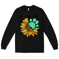 Black life is better with dogs Long Sleeve Tee - NancyCooperArtShop