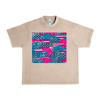 French Oak usa flag Urban Heavy Tee - AdoDesignShop