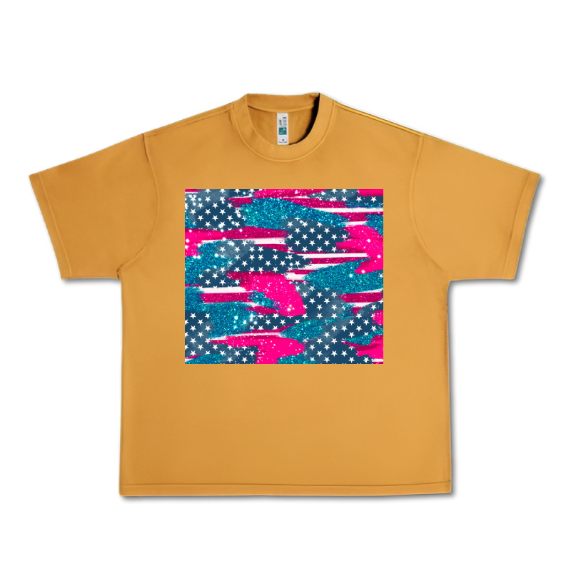 Usa Flag Urban Heavy Tee by AdoDesignShop | Teevron