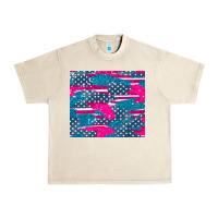 Sandshell usa flag Urban Heavy Tee - AdoDesignShop