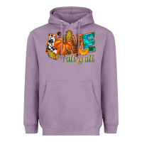 Lavender Love Fall y'all Heavyweight Hoodie - NancyCooperArtShop
