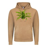 Vintage Camel Lemon Lime Dracaena Leaf Vintage Hoodie - LillyAllenDesigns