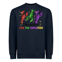 Navy i'm just here for the crawfish Heavyweight Sweatshirt - MaliasSmallBusiness