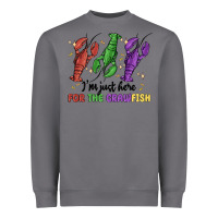 Storm i'm just here for the crawfish Heavyweight Sweatshirt - MaliasSmallBusiness