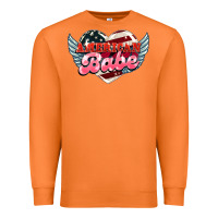Carrot American babe Premium Sweatshirt - HowdyJamesFarm