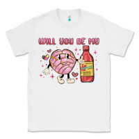 White will you be my Classic Tee - MaliasSmallBusiness