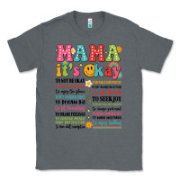 Charcoal Heather mama its okay Classic Tee - JahusDesignShop