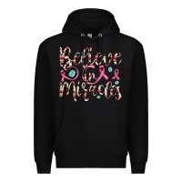 Black believe in miracles Premium Hoodie - JahusDesignShop