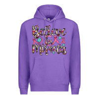 Purple believe in miracles Premium Hoodie - JahusDesignShop