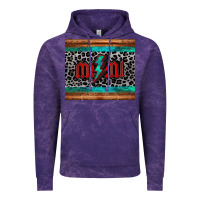 Cloud Purple leopard lightning bolt mimi mother's day Vintage Hoodie - Jasminsmagicworld