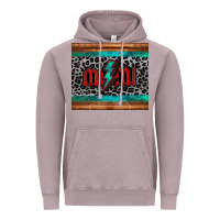 Vintage Zinc leopard lightning bolt mimi mother's day Vintage Hoodie - Jasminsmagicworld