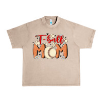 French Oak t ball mom Urban Heavy Tee - MaliasSmallBusiness