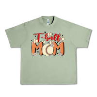 Oil Green t ball mom Urban Heavy Tee - MaliasSmallBusiness