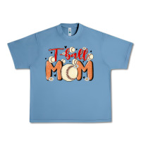 Pebble Blue t ball mom Urban Heavy Tee - MaliasSmallBusiness