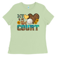 Matcha my heart is on that court Ladies Tee - HRA Design Shop