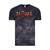 Cloud Black mama floral aztec leopard Vintage Tee - Jasminsmagicworld
