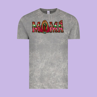 Mama Floral Aztec Leopard Vintage Tee Designed By Jasminsmagicworld