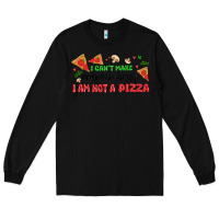 Black i cant make everyone happy i an not a pizza Long Sleeve Tee - MaliasSmallBusiness