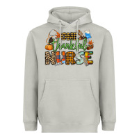 Moon Dust One thankful Nurse Heavyweight Hoodie - NancyCooperArtShop