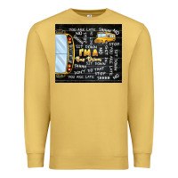 Antique Gold i'm a bus driver school bus black Premium Sweatshirt - TumblerDesignByShophia