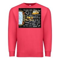 Cardinal i'm a bus driver school bus black Premium Sweatshirt - TumblerDesignByShophia