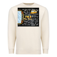 Sandshell i'm a bus driver school bus black Premium Sweatshirt - TumblerDesignByShophia